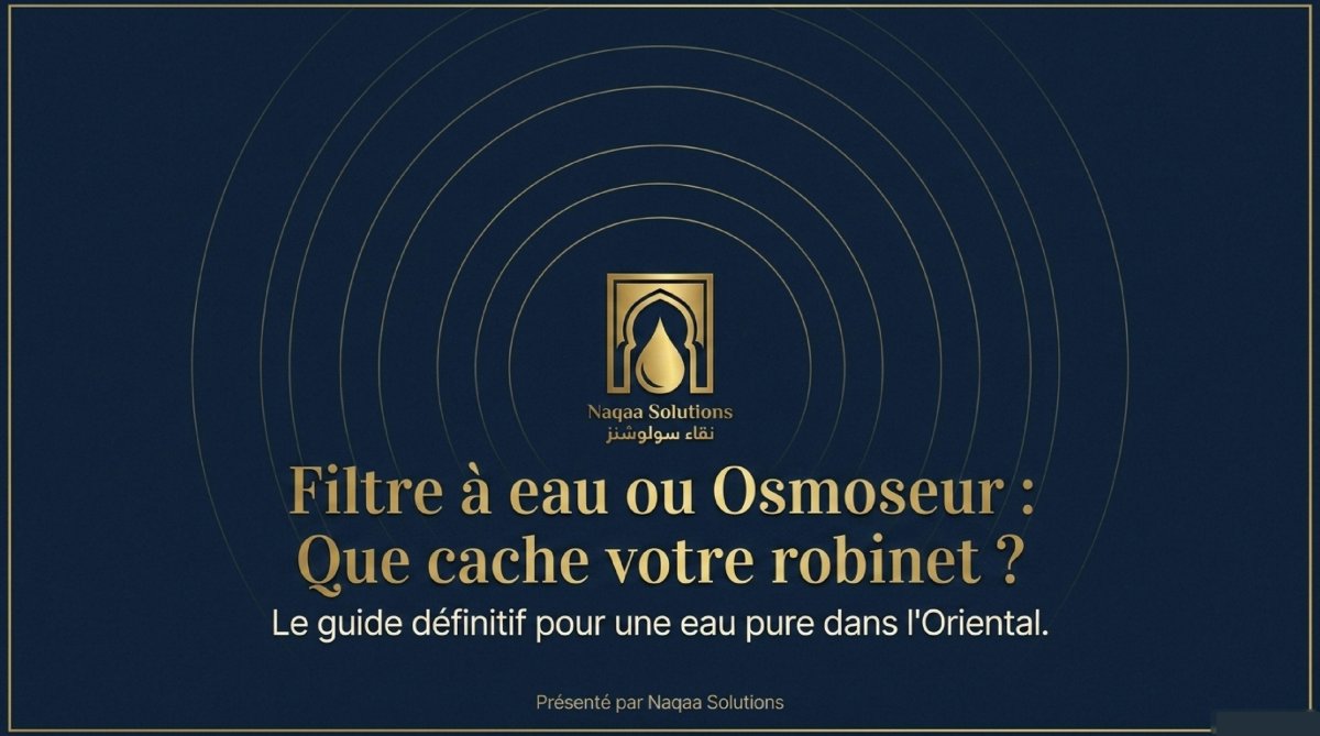 Osmoseur ou filtre à eau : quelle différence, et lequel choisir ?