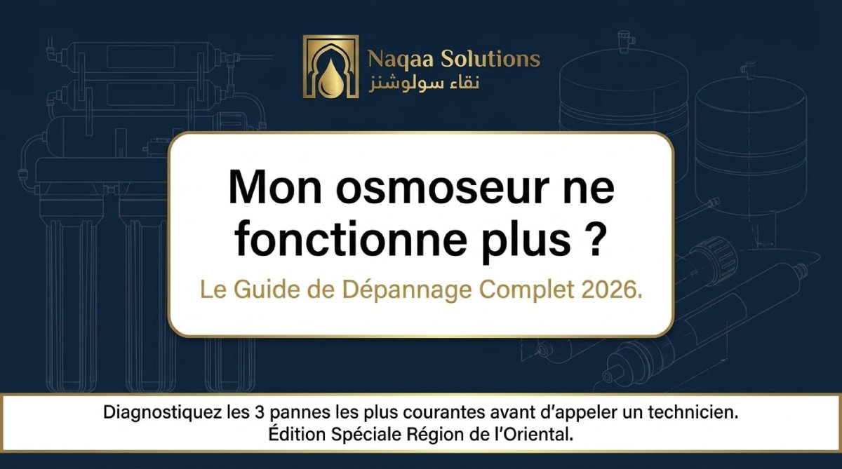 Mon osmoseur ne fonctionne plus ? Guide de dépannage complet 2026