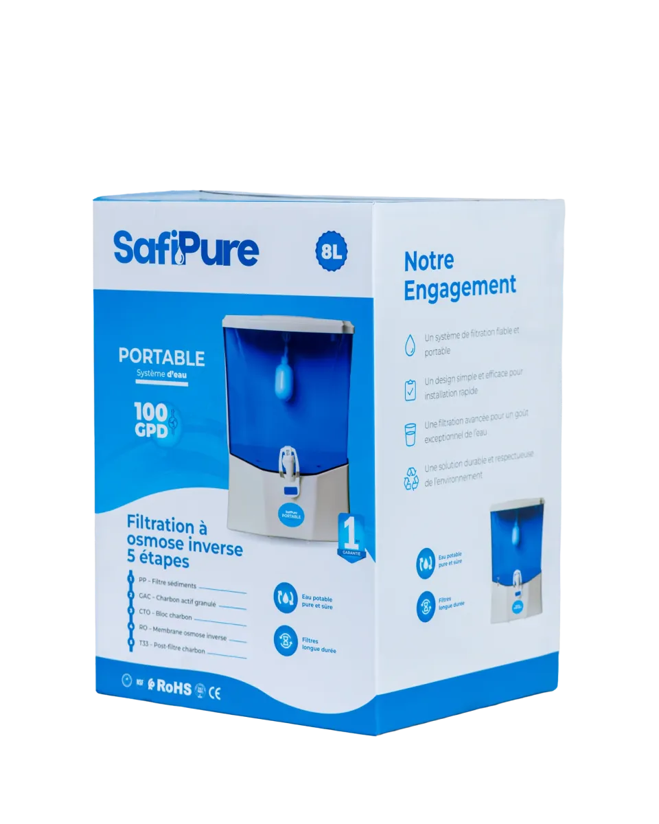 Osmoseur Inverse 5 Étapes - Safipure Portbale 100GPD 3