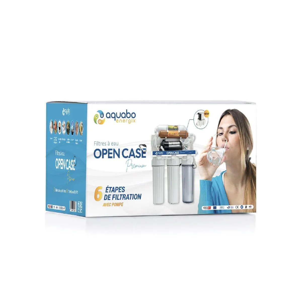 Osmoseur Inverse 6 Étapes - OPEN CASE 6-ST PREMIUM 2