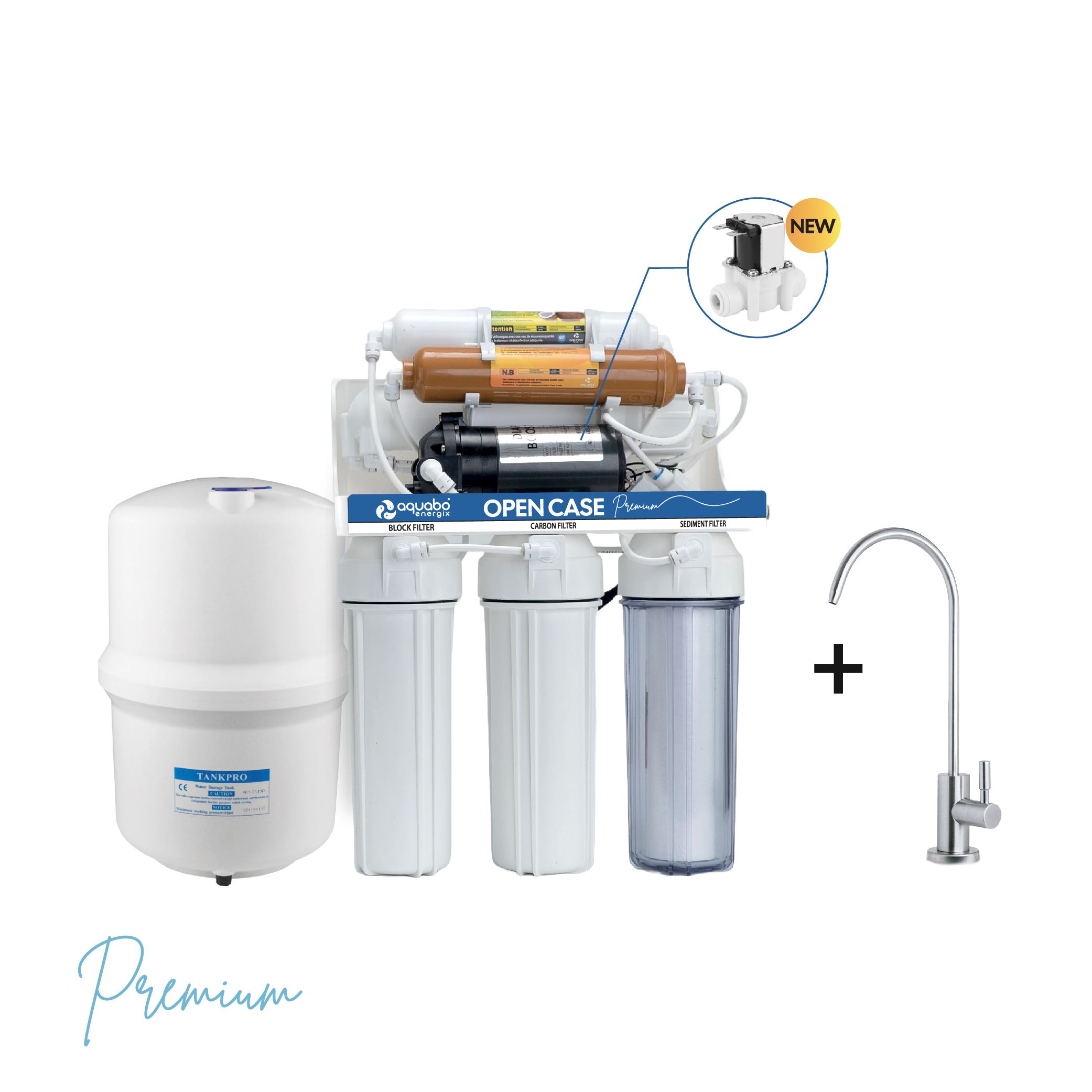 Osmoseur Inverse 6 Étapes - OPEN CASE 6-ST PREMIUM