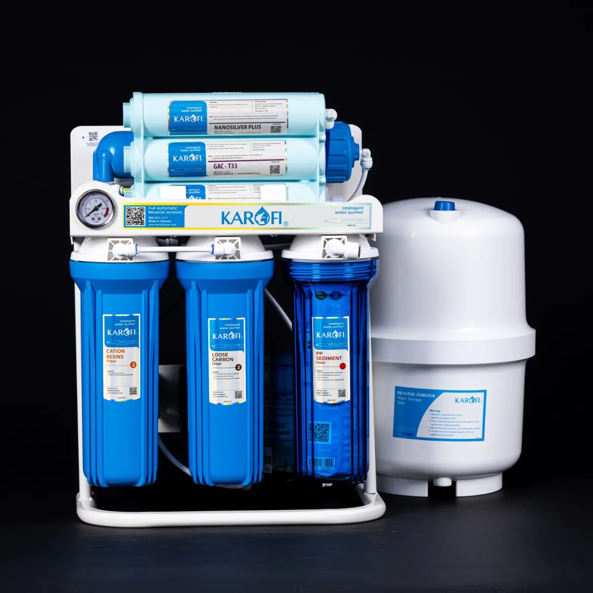 Osmoseur Karofi U410 – Filtration Avancée 10 Étapes (Haute Performance)
