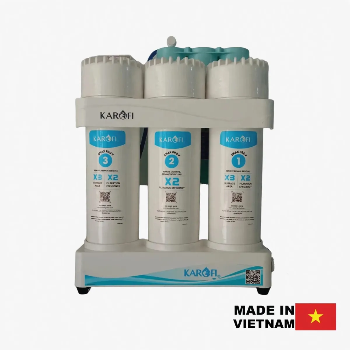 Osmoseur Domestique KAROFI KAQ‑U05  – 10 Étapes SMAX & Membrane Américaine
